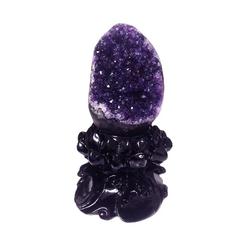 Wholesale Uruguay Natural Crystal Amethyst Cave Cluster Energy Raw Stone Office and Home Decoration