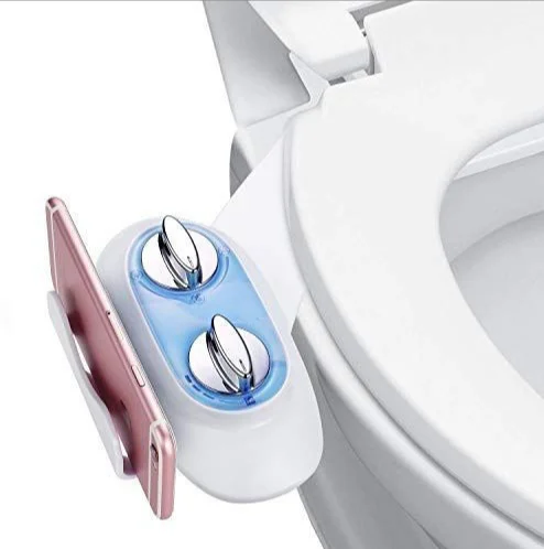 cold water non-electric abs plastic combined bidet sprayer toilet seat for toilet