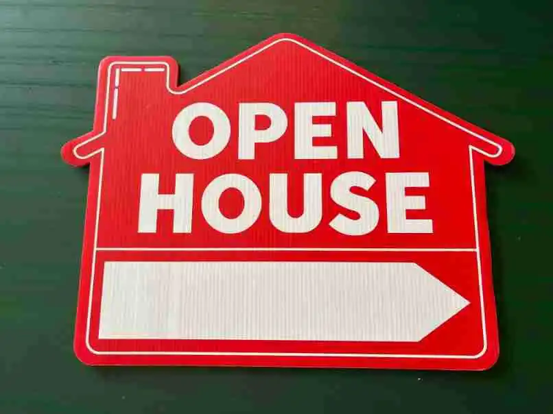 custom 18x24 Inch Real Estate Sale Double-Sided Yard Open House Signs with Metal H Stakes