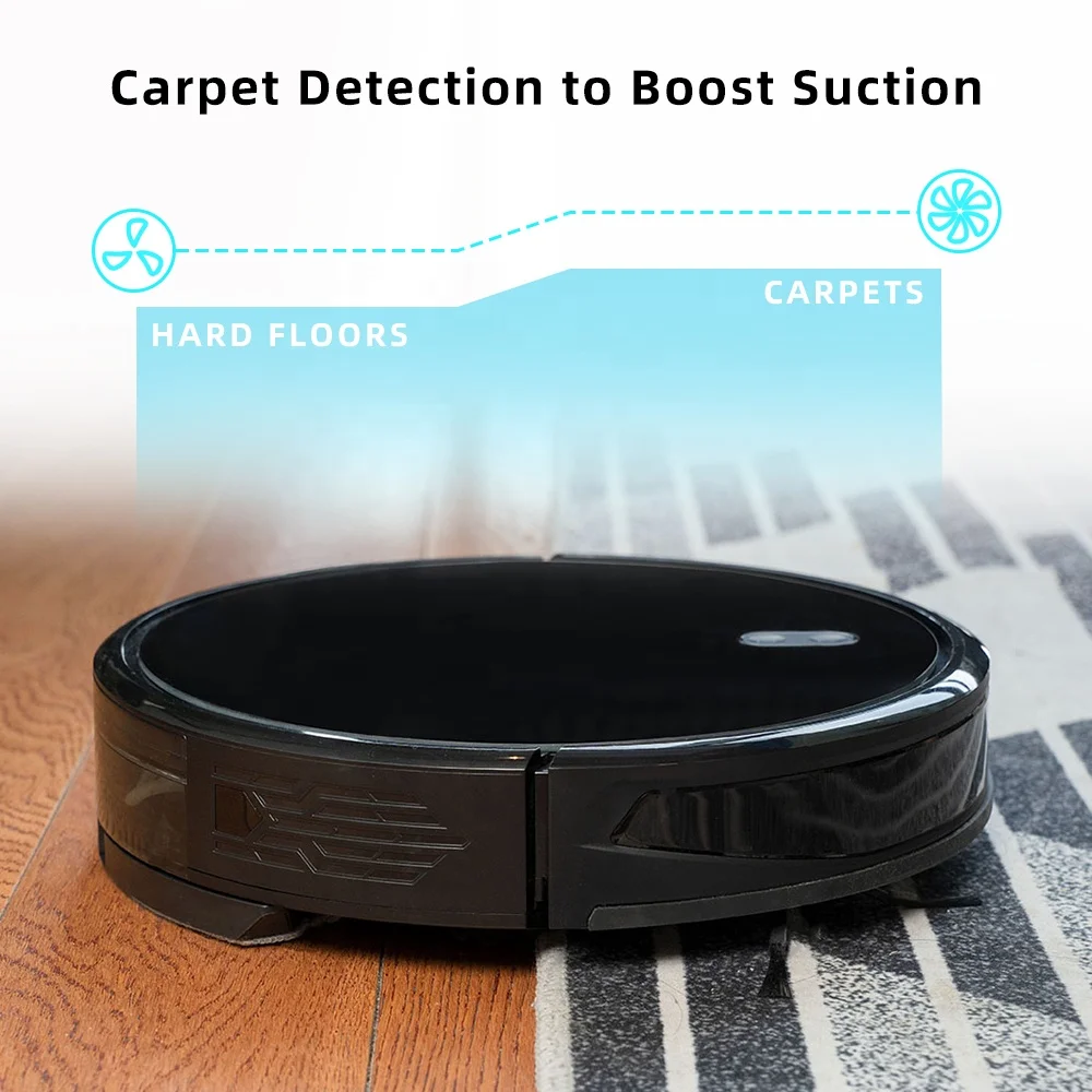 Wholesale Robotic Automatic Mop Robot Vacuum Cleaner with WiFi 2 in 1 Vacuum and Mop Performance Similar Laser Robot Vacuum