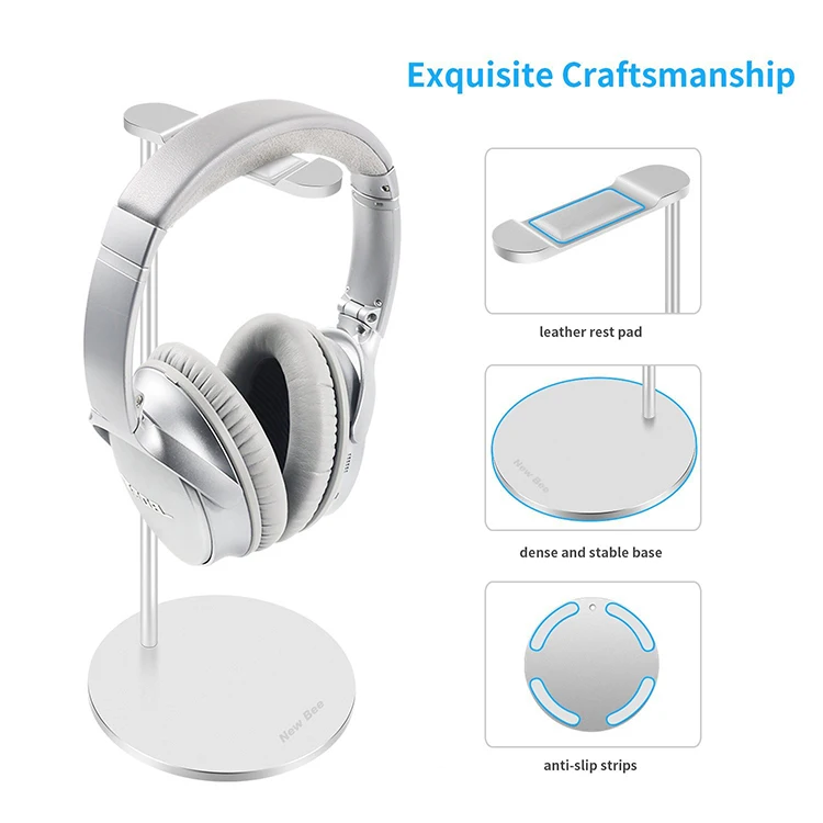 OEM Wholesale Excellent Quality Aluminum Alloy Headset Holder/Stand