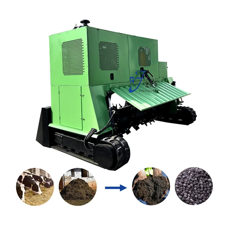 The Factory Supplies Fertilizer Small Compost Machine Turning Mixing Organic Compost