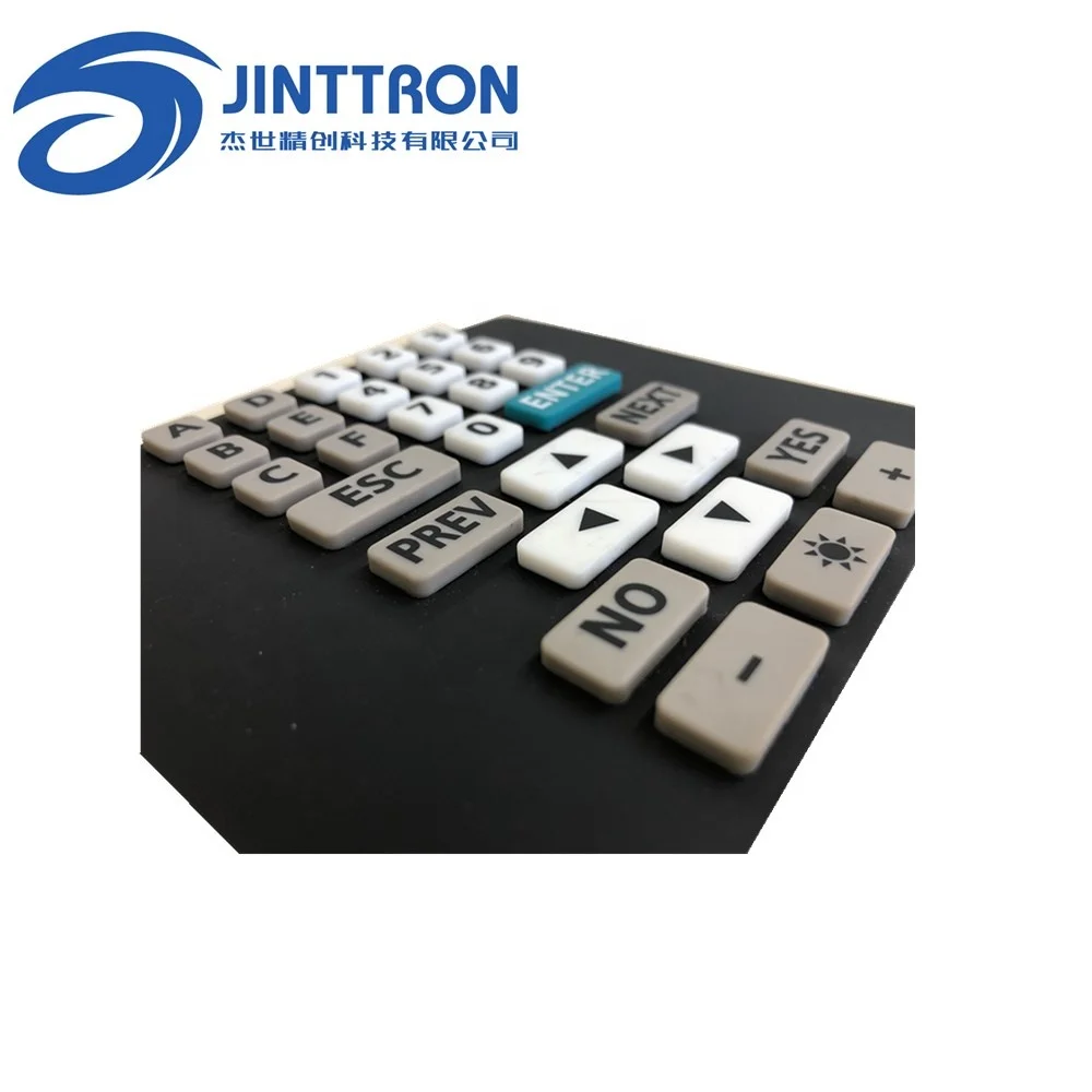 Silicon keypad rubber keyboard customized professional manufacturer buttons silicone  electronic keypads