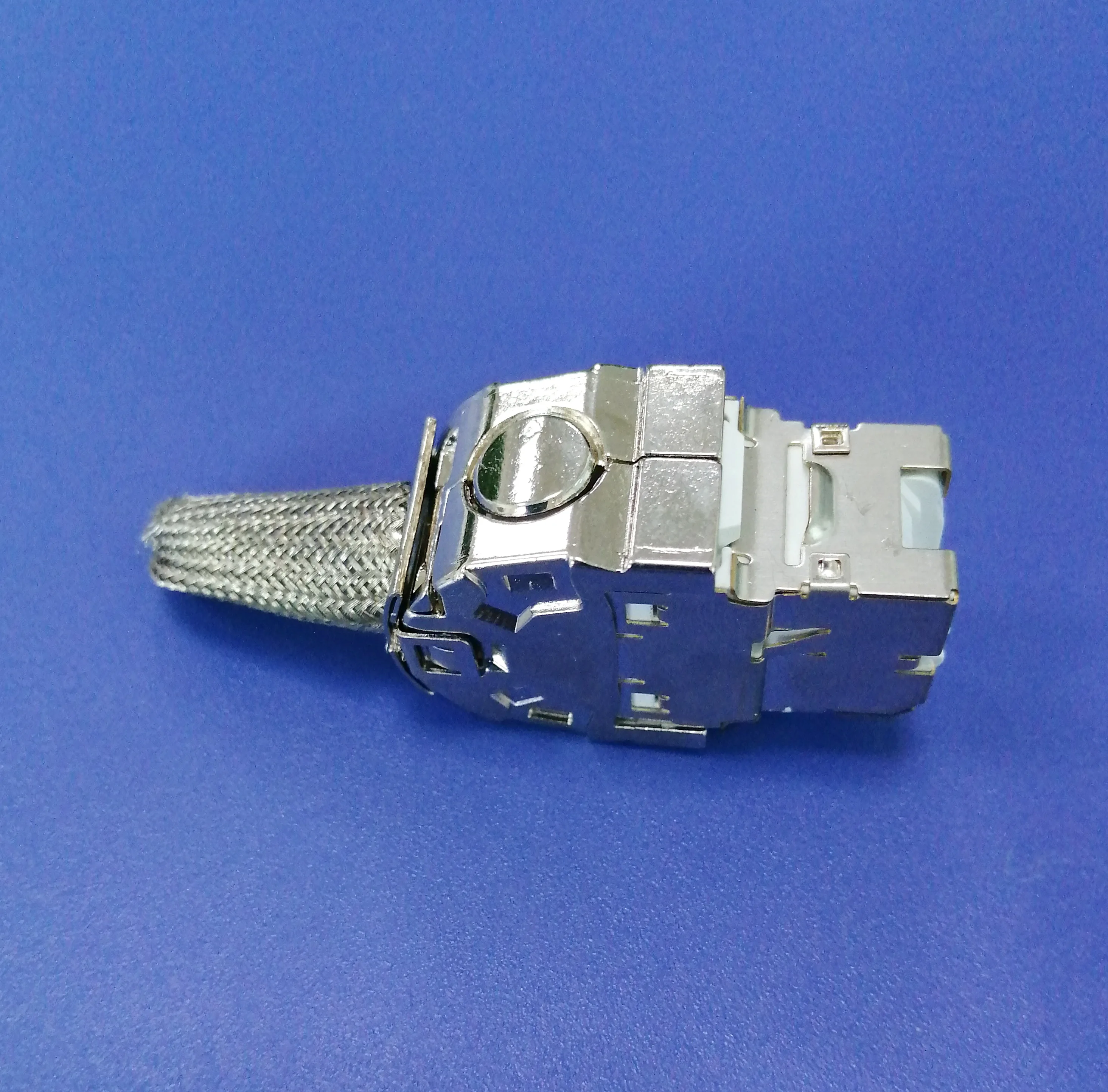 BK-1035ST-C7 Keystone jack cat7 FTP toolless modular jack