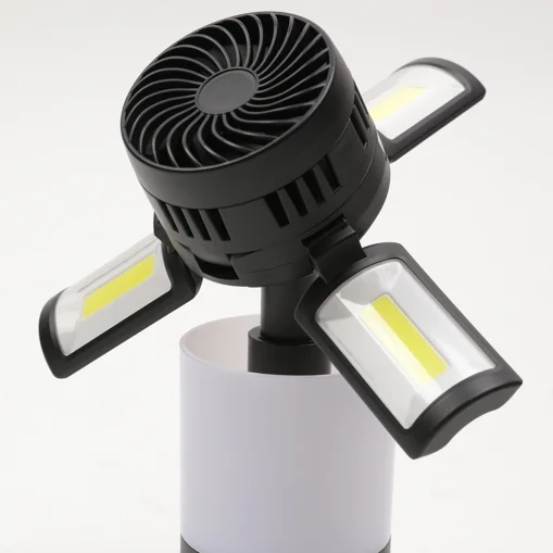 MultI  functional rechargeable fan camping lamp