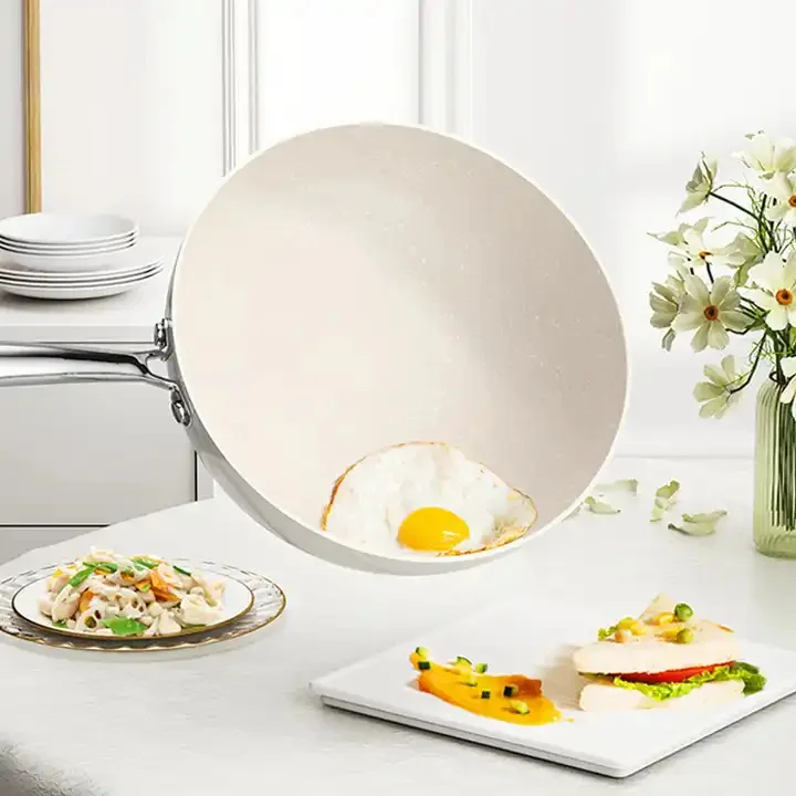 Aluminum Cookware Set Cooking Cookware Ceramic White Customt Cast Iron Cookware Sets