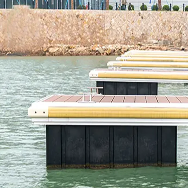 HDPE Plastic Floating Platform Strong Buoyancy Modular Floats EPS Cube Foam Pontoon For Sale