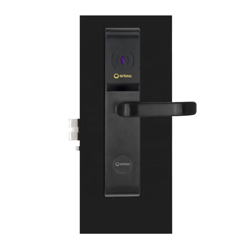 Orbita Guangdong Hot Selling Electronic Hotel Smart Waterproof Electronic Door Lock with Key and Card