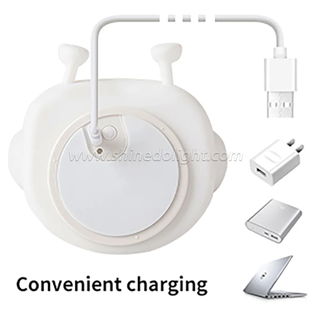 Ten thousand Mars Star silicone lamp seven-color decompression pat light The bedroom has a nightlight beside the bed