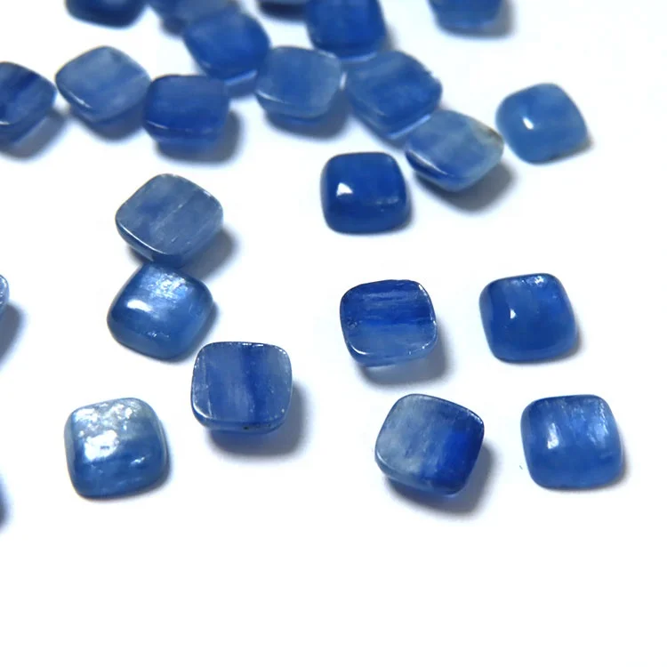 Good quality 5mm natural loose gemstone kyanite gemstones blue kyanite beads gems for jewelry making