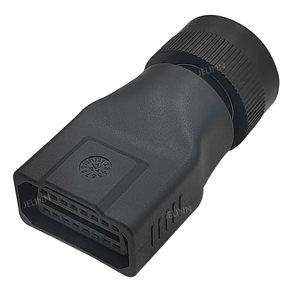 CAT 14 Pin to OBD 2 OBD2 16 Pin 16pin Female Adapter for Caterpillar