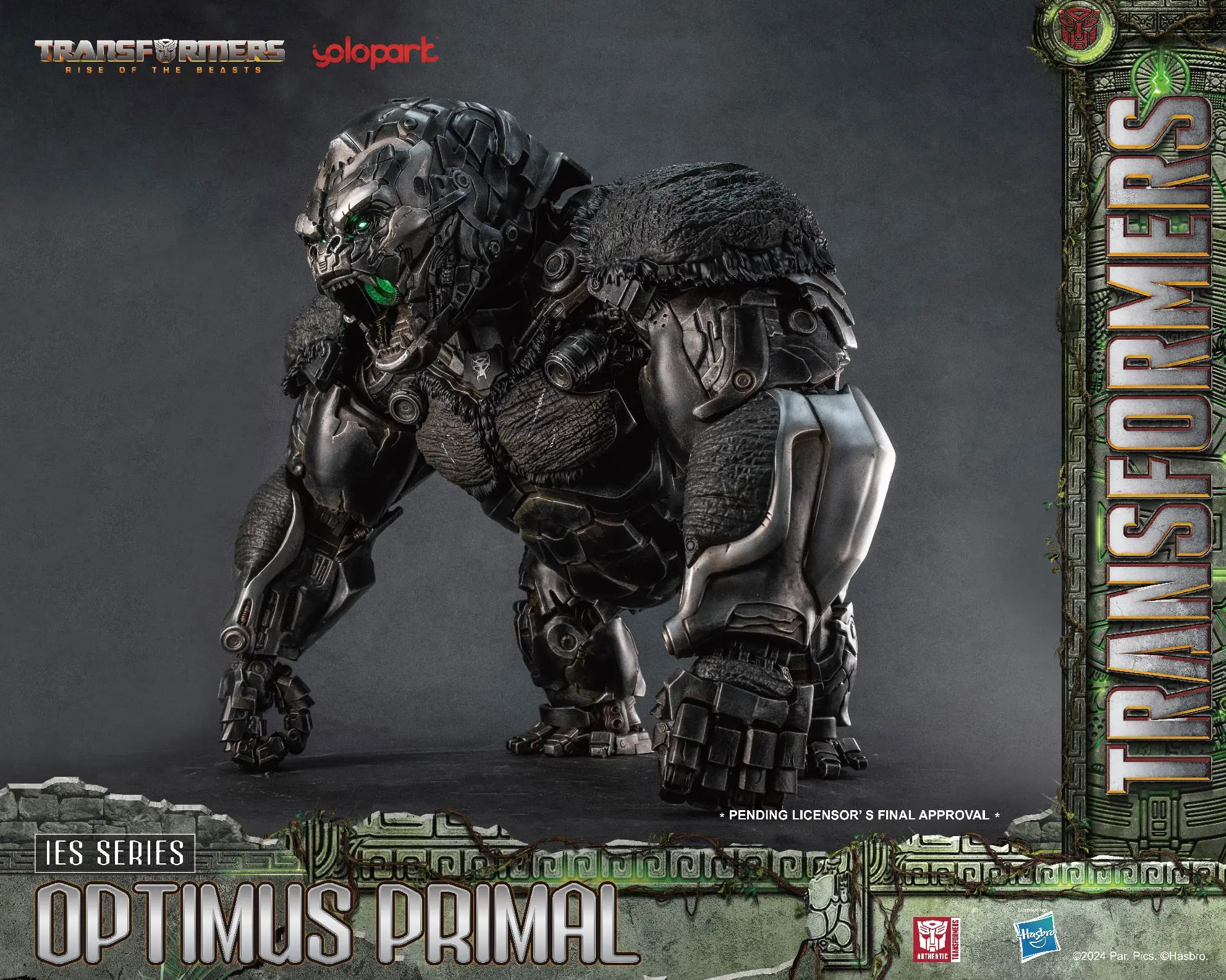 Transformers: Rise of the Beasts IES Series 62cm Optimus Primal - Deluxe Version