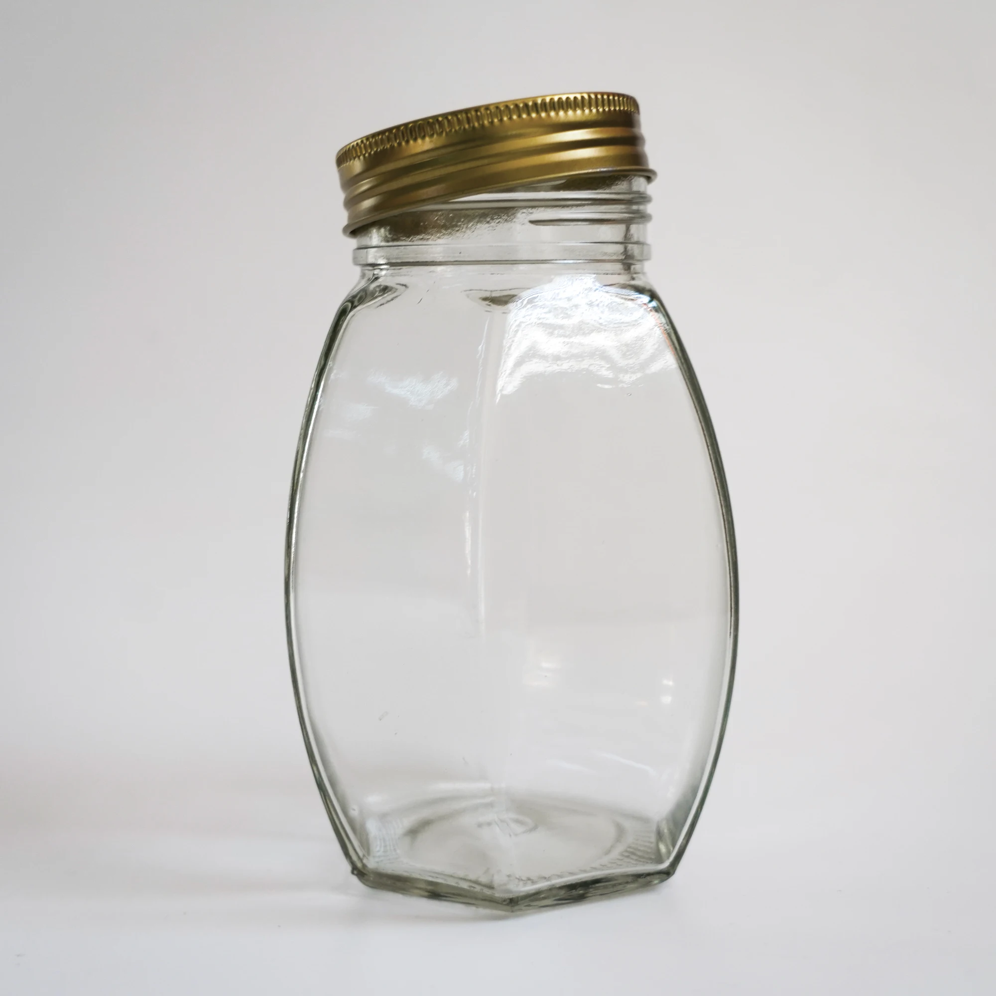 Wholesale Premium 700ml Various Hexagonal Glass Jar