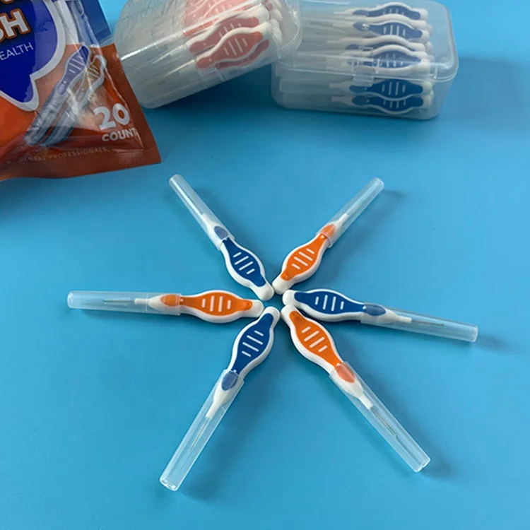 China Manufacturer Sustainable Eco Friendly Conical Interdental Brushes Tooth Cleaning Tool Soft Deep Clean