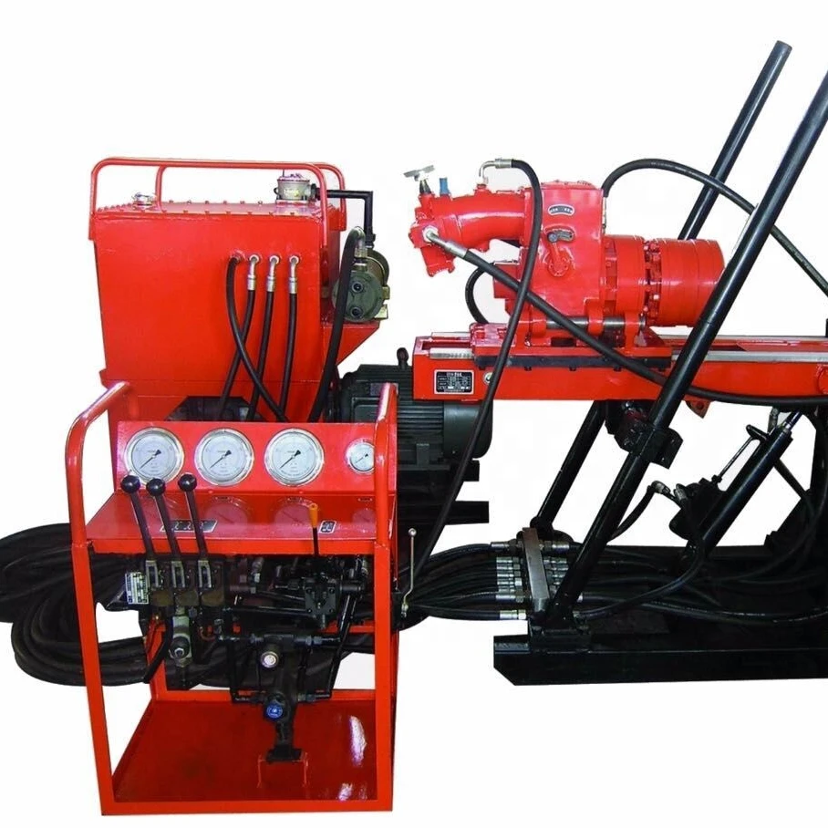 300m Underground Diamond Core Sample Drilling Rig With Hydraulic Motor Head