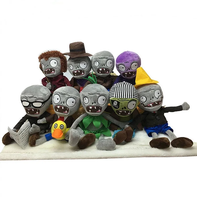Newest Wholesale Hot Selling Custom Popular Gifts Plants vs. Zombies Plush Doll Stuffed Animal Toys