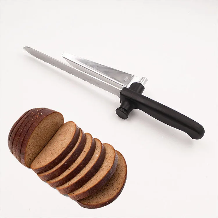 8 Inch New design high quality serrated bread knife with adjustable roll