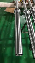 cerakote red barbell with HK  Needle bearing 20kg man using commerical barbell bar for gym using