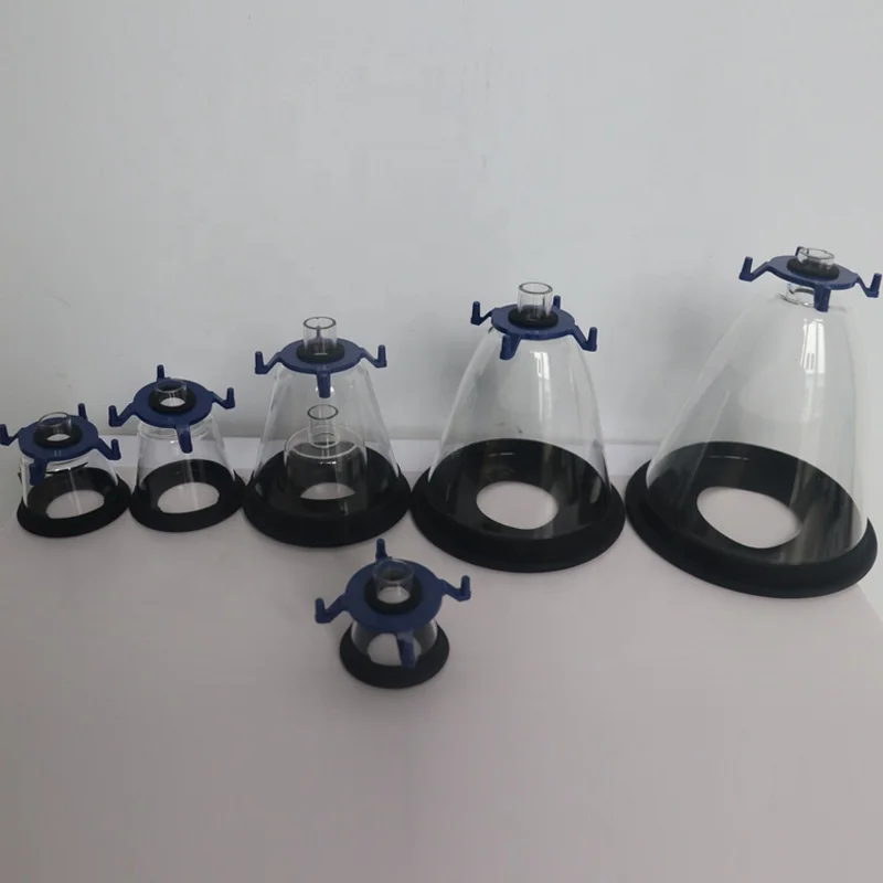 Veterinary Equipment PVC Disposable Sterile Dog Cat Pet Anesthesia Breathing Cups Animal Oxygen Mask Anesthesia Veterinary Mask