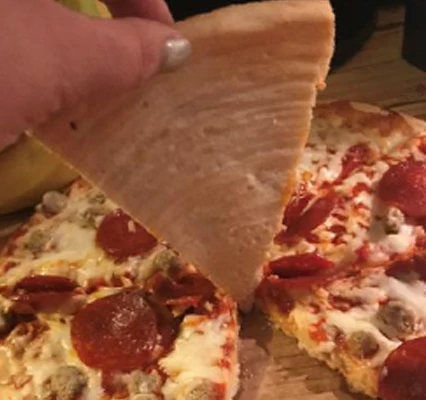 13inch Round Pizza Grilling Stone Cordierite Pizza Pan for Oven Baking Pizza Bread