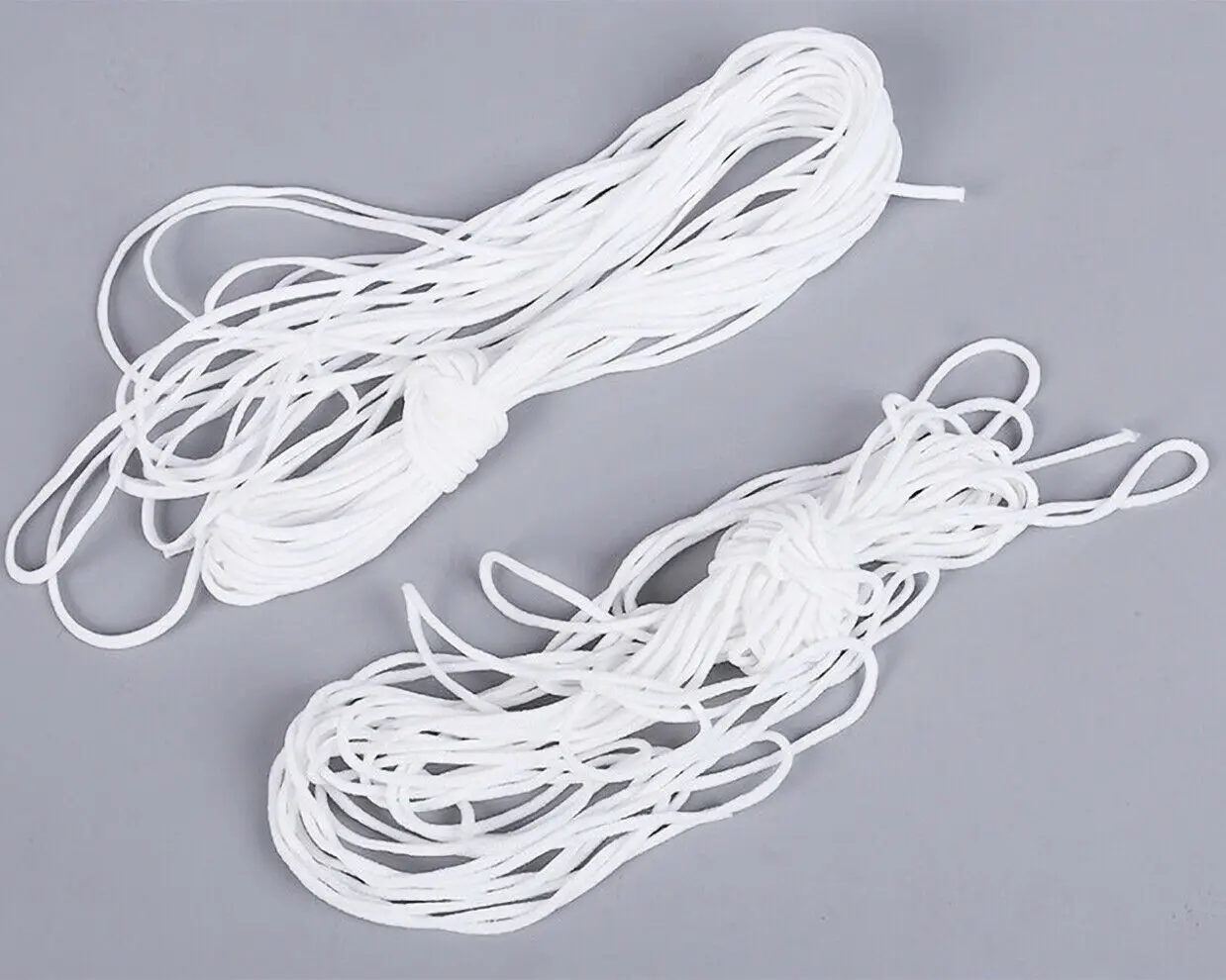 
100 Yards Round Elastic Cord for DIY Ear String Spandex Band Polyester Rope 