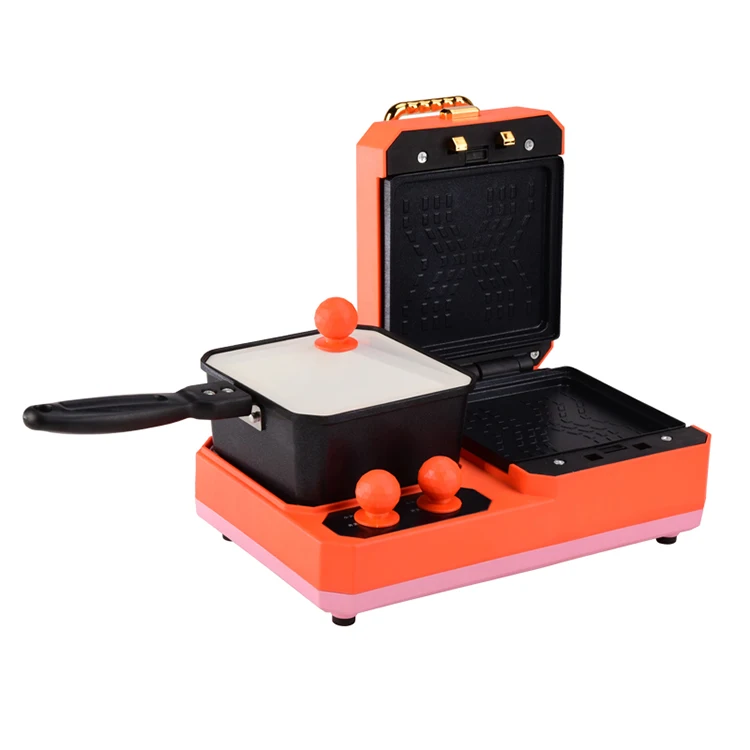 2021 New Hot Sales two temperature levels Sandwich Oven Bread Maker Coffee Pot Frying Pan Soup pot 110v electric stove oven