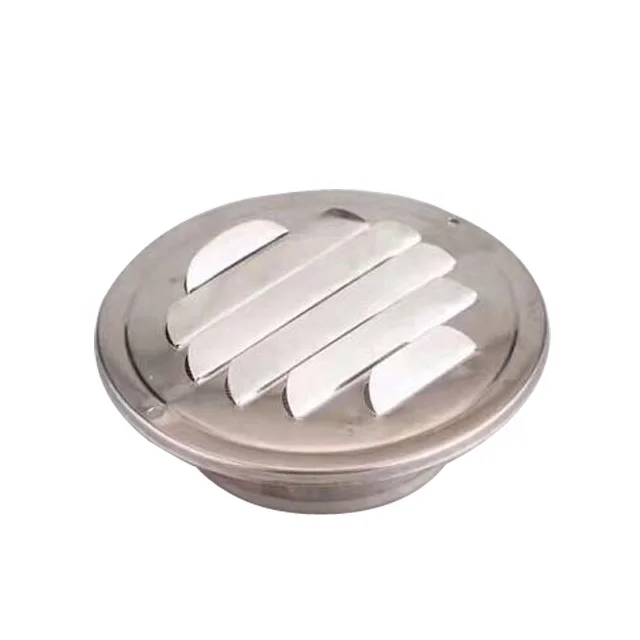 Wall and Floor Air Conditioner Round Air Grille Rain-proof Air Louvre