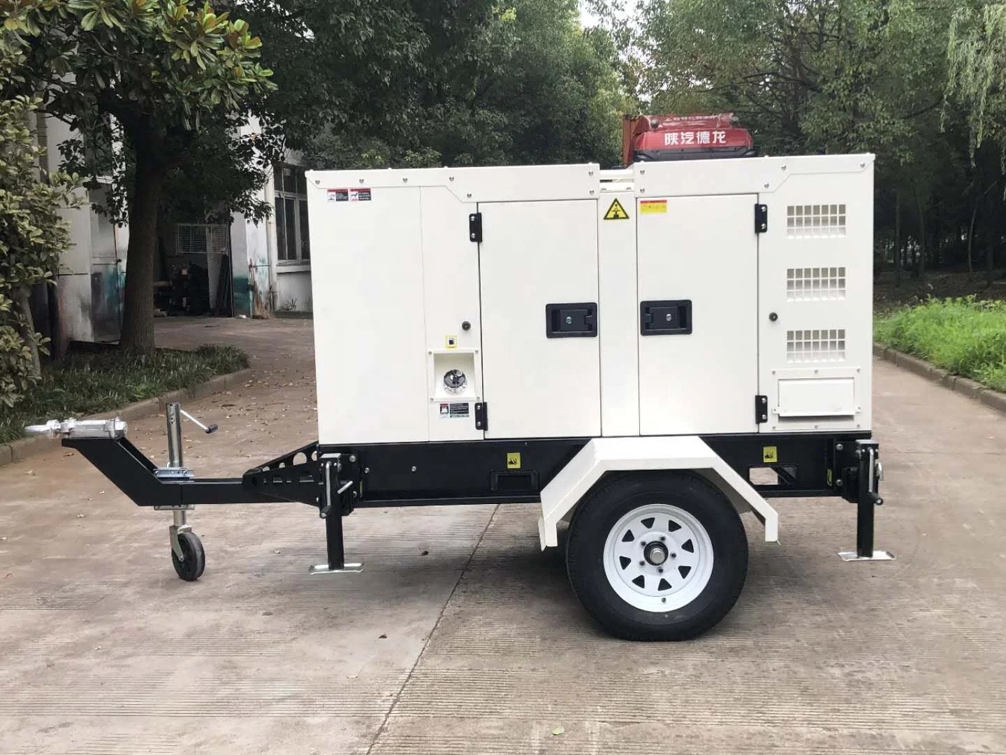 New trailer type 20kw home use water cooled diesel generator with Yangchai engine WP2.5D22E2