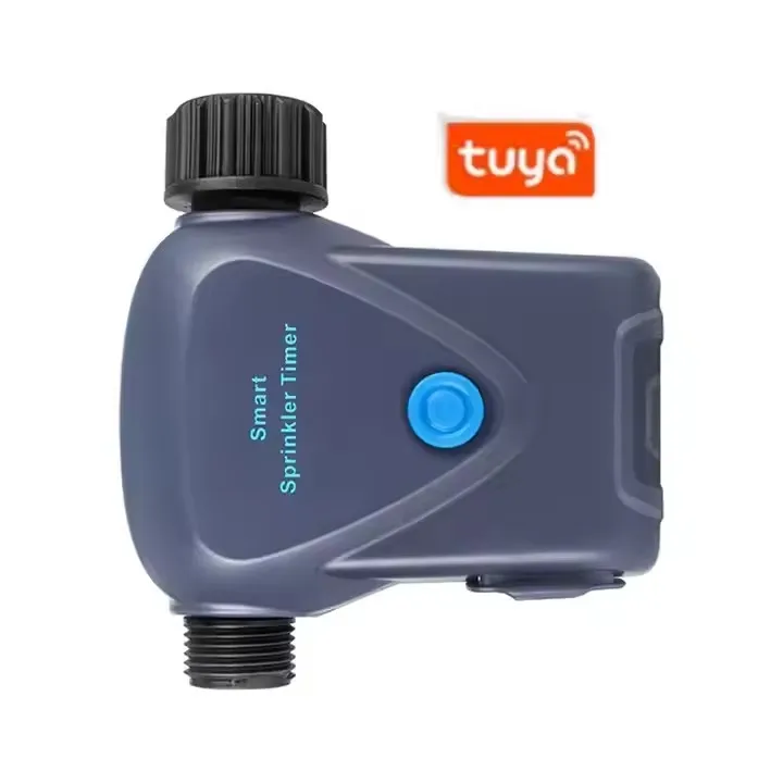 THE01881 Wifi Sprinkler Timer Watering Rain Delay Smart Irrigation Water Rate Zigbee Tuya Water Valve With Flow