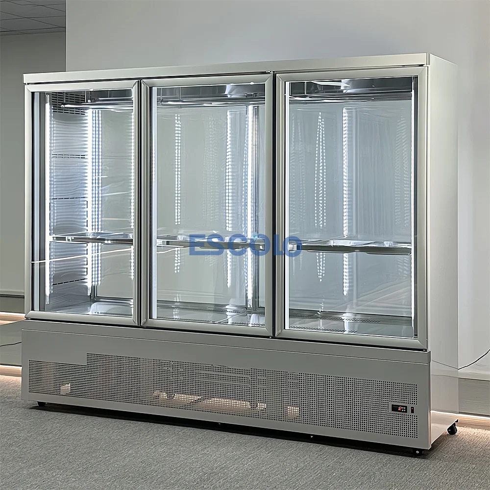 Commercial Refrigerators fresh meat freezer display Meat Hanging Refrigerator Cabinet meat cooler