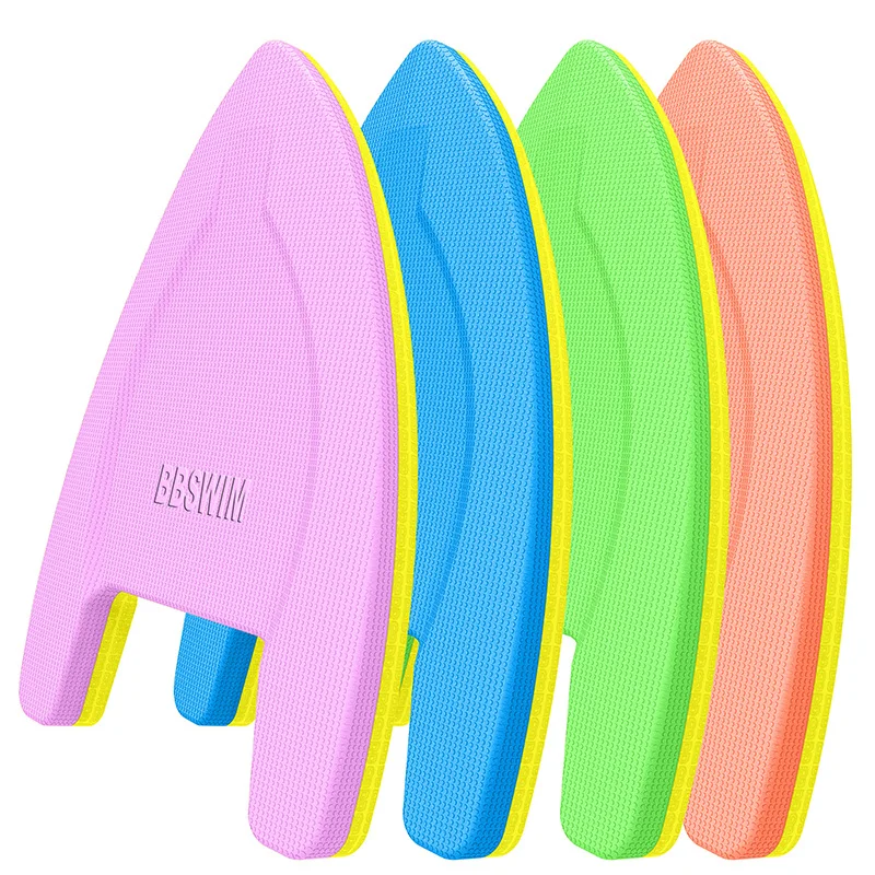 Customize design printing logo different shape floating board swim training EVA swimming kickboards