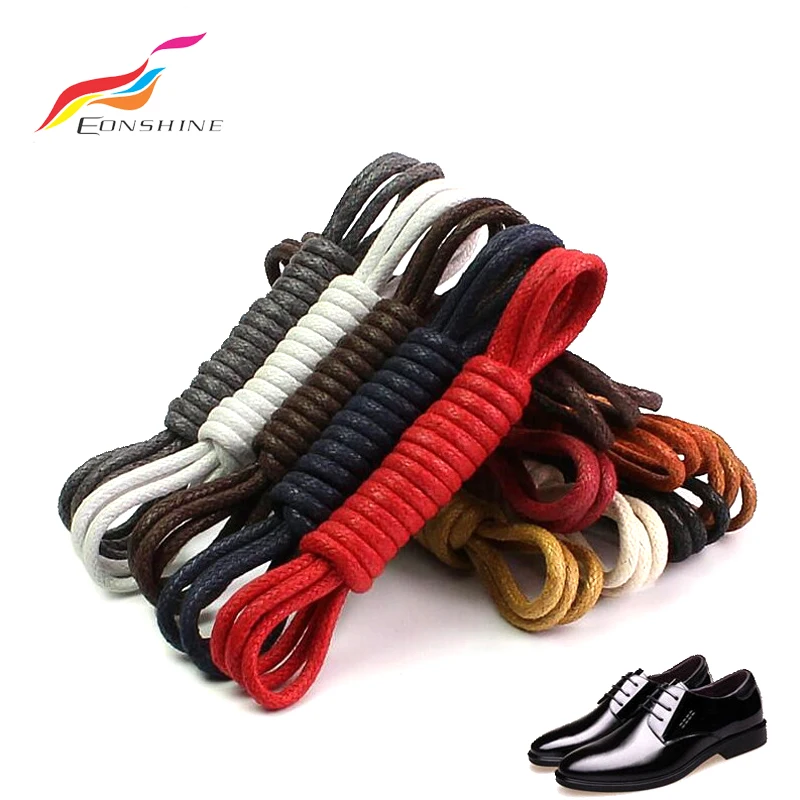Eco-Friendly 3mm Round Premium Cotton Rope Waxing Dress Shoelace