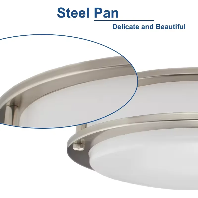 Hot Sell Double Ring ceiling hanging lamps Round Flush Mount led ceiling lighting for home