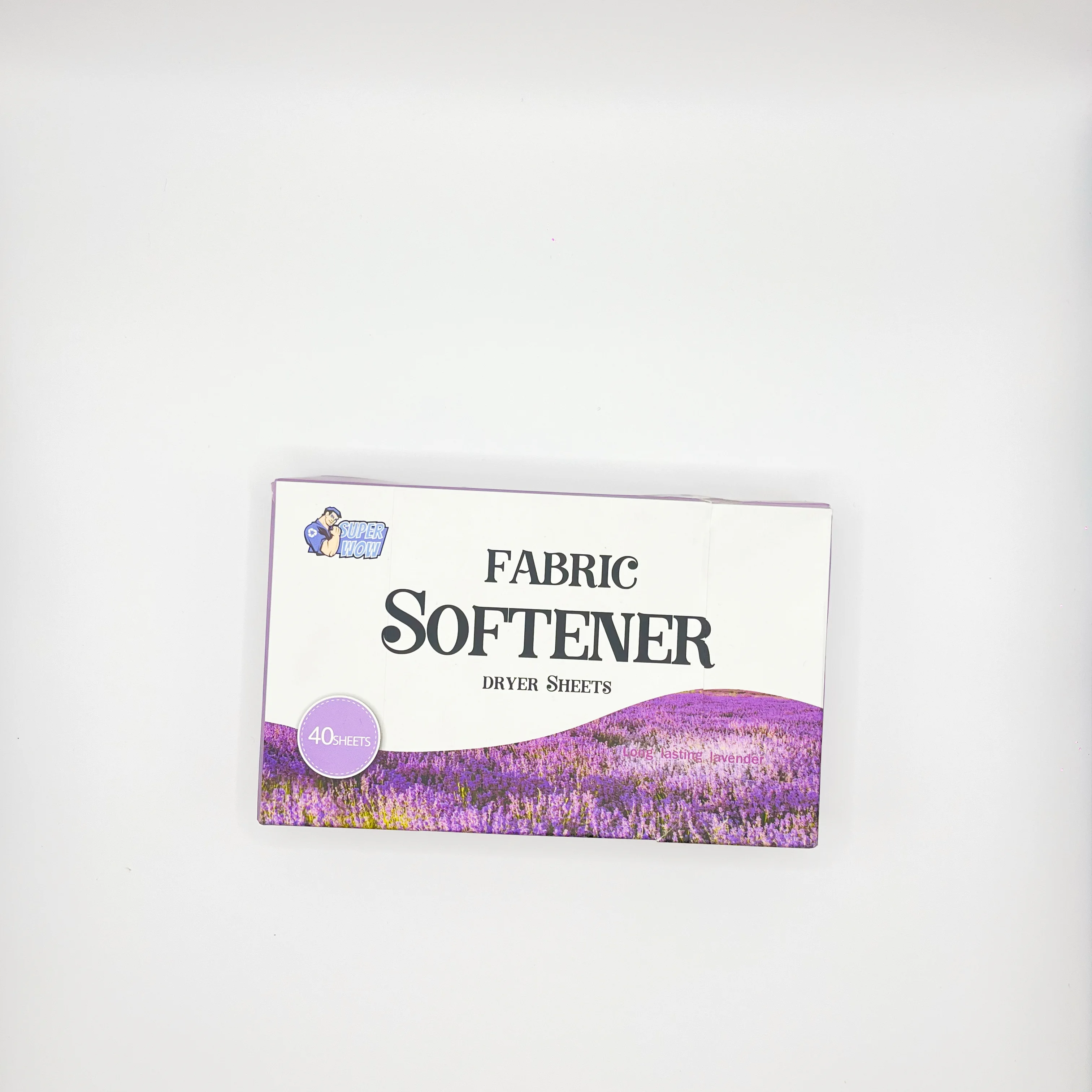 LOW MOQ Custom Logo Fragrance Laundry Softener Anti Static Fresh Linen Lavender Scent Laundry Fabric Softener Dryer Sheets