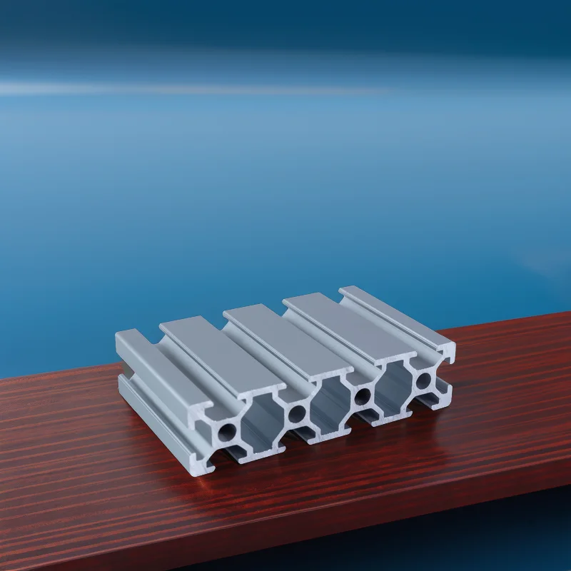 2080 Industrial Extruded Aluminium Profile OEM MJ for LED and Ceramic Tile Trim Corner Edge Made in China T5 Temper