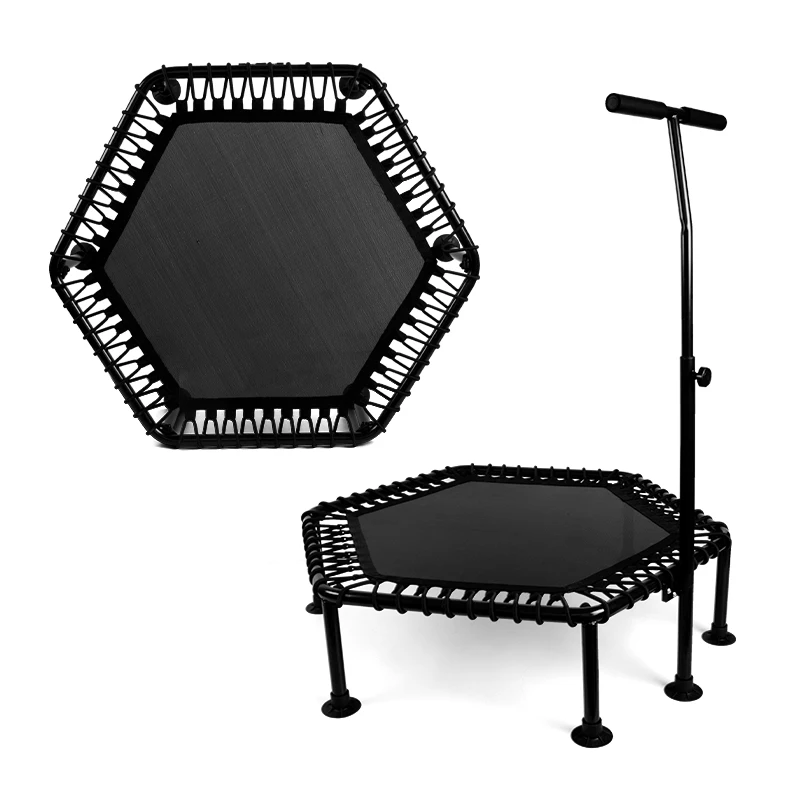 Manufacturers can customize top jumping fitness equipment, mini gymnastics trampoline for weight loss and body beauty