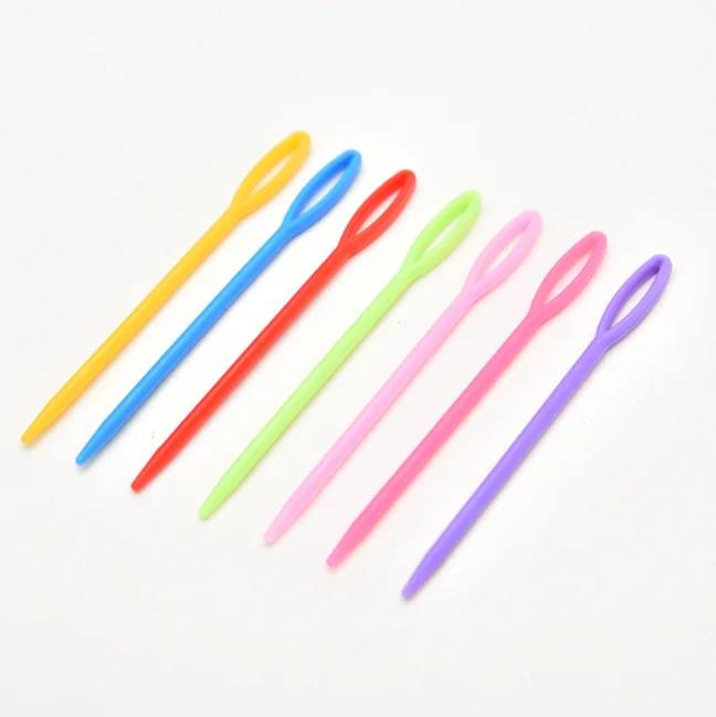 5.5mm 7mm 9mm 15mm Plastic Knitting Needle For Crochet