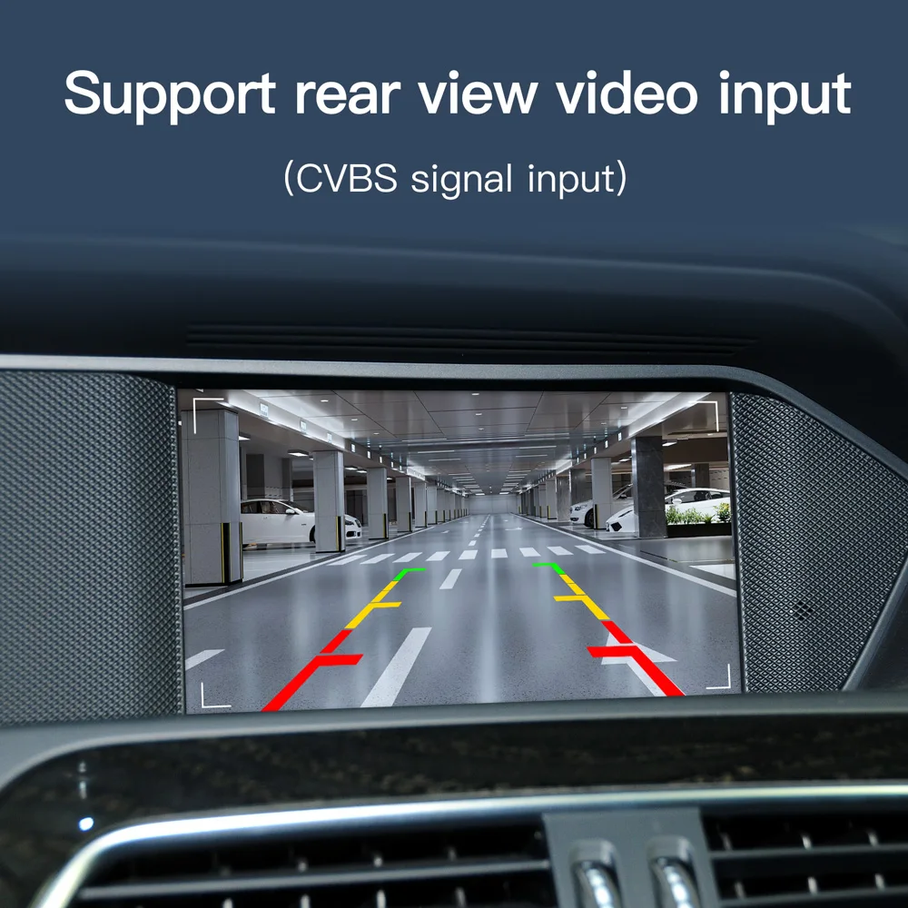 CARABC Wireless Carplay Interface For 2003-2009 Mercedes S Class W221 Support Aftermarket Front/rear Camera