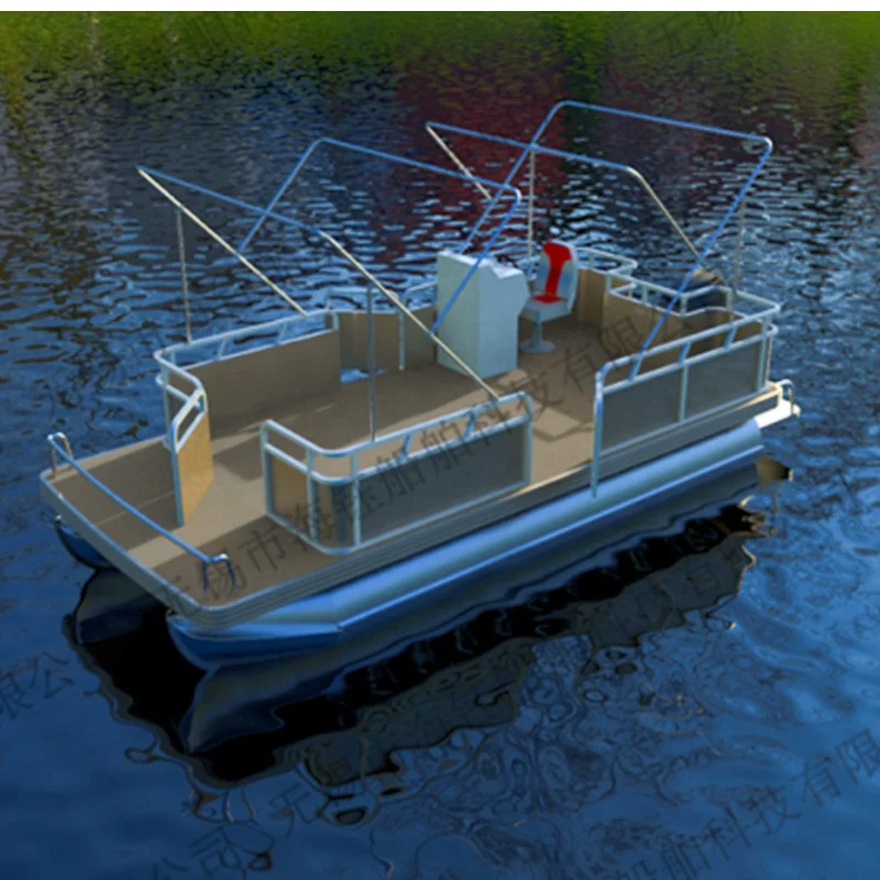 Full Welded Thick Aluminum Floating Pontoon