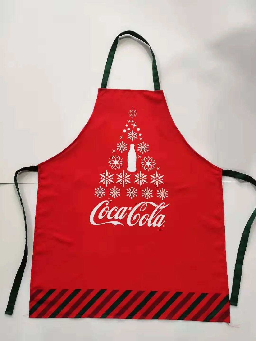 100% cotton red black kitchen apron custom fashionable cotton apron adults back chef cotton aprons for men women