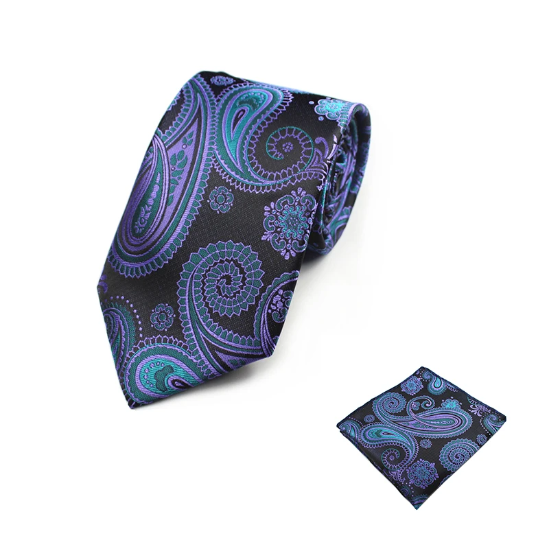 Новинка, шелковый галстук с карманами в зеленую горошек, набор классических цветных свадебных галстуков для мужчин, классические аксессуары, подарки