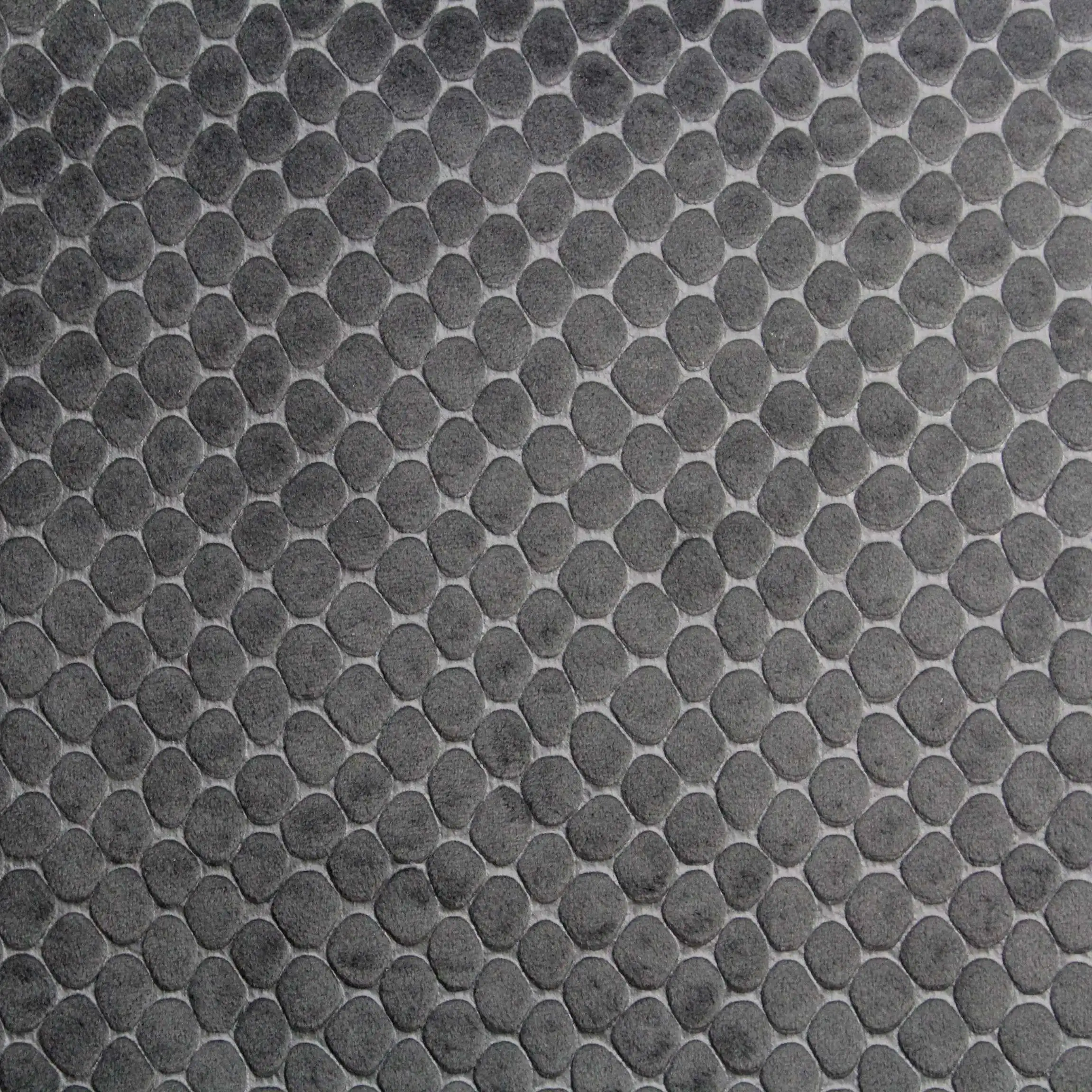 Factory Hot Sale and New Design 100% Polyester Velvet Burnout Fabric with Foam for Car Seat Cover/Sofa Cover/Bus Seat/Furniture