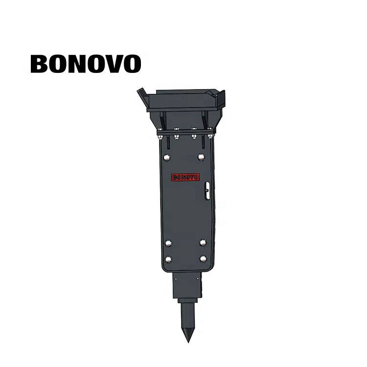 BONOVO Hydraulic Rock Breaker for Skid Steer Loader Price China Hydraulic Breaker