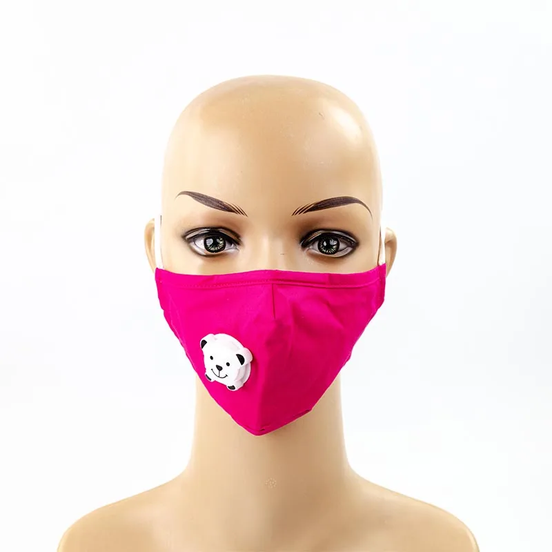 Оптовая продажа детские хлопчатобумажные маски с мультяшными рисунками моющиеся многоразовые хлопковые модные пылезащитные pm2.5