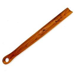 Cedar wood shoehorn wooden shoe horn
