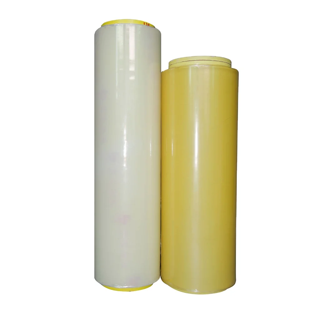 Food Grade PE PVC Fresh-keeping PO Adhesive Transparent Packing Vinyl Rap Food Cover Banana cling composable wrap Film