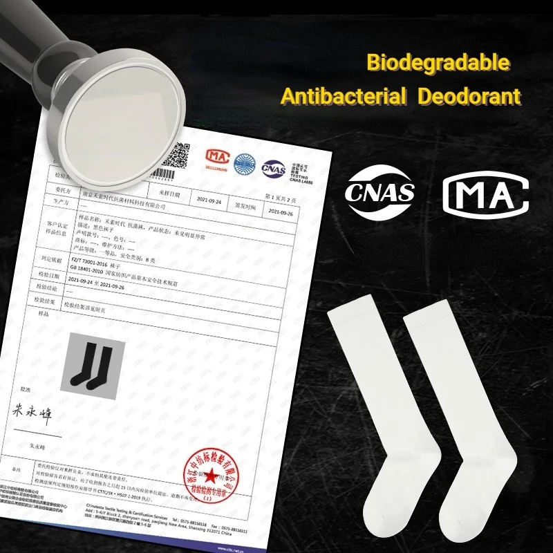 Wholesales Women Over Knee High Sock Antibacterial Lady Slouchy Socks Thigh High Cotton Socks Black White for Girl Dress Custom