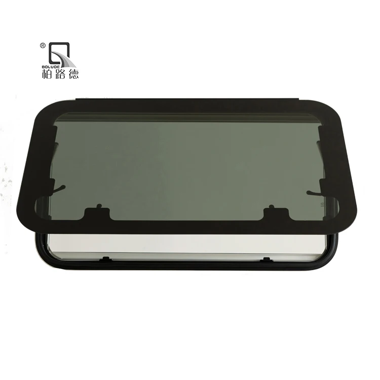 Frameless tempered glass RV / Motorhome/ Caravan side window