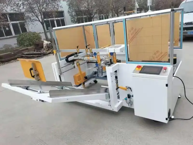 Carton box making machine / carton case erector /carton erecting machine