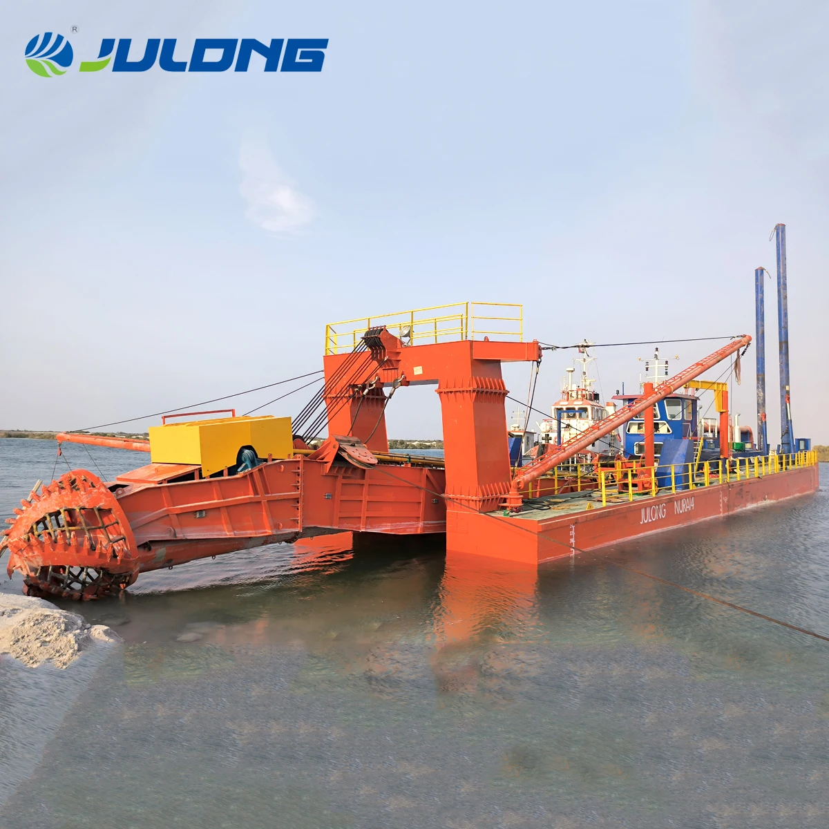 Good price cutter suction dredger Suitable for hard clay soil Sand working conditions
